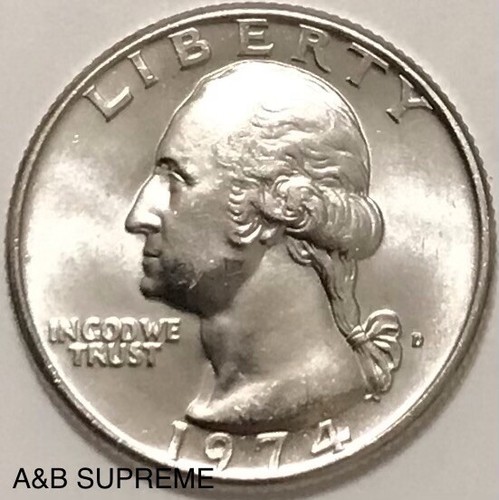 1974 washington quarto di - 1974, d