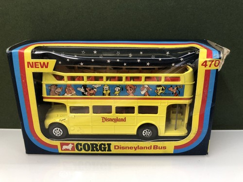 Corgi 470 disneyland - corgi, bus