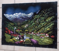 AOSTA GRESSONEY QUADRO STAMPA