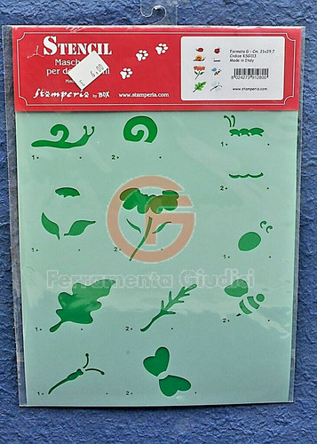 Decoupage stencil maschere - ,