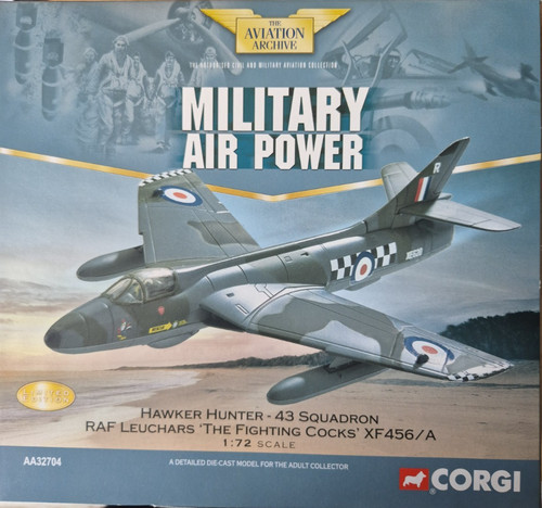 Corgi aviation hawker hunter - hawker,