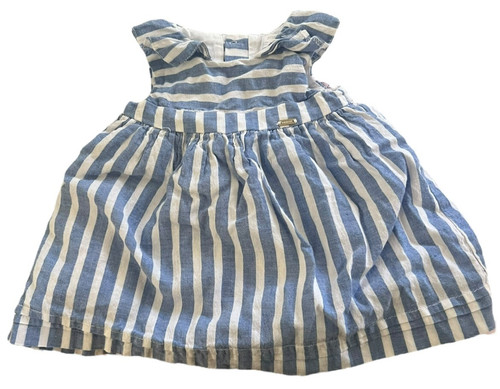 Abito righe blu - a, e