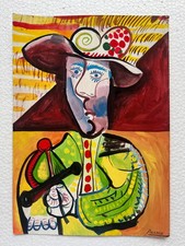 Pablo Picasso (Handmade) Mixed