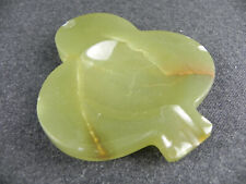 Posacenere da poker FIORI In ONICE VERDE Portacenere Marmo Elegante VINTAGE Old