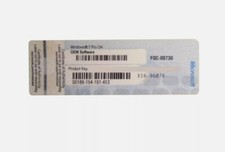 Nr.2 Tagliandini LICENZA ORIGINALE MICROSOFT WINDOWS 7 PRO PROFESSIONAL