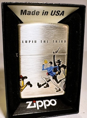 Zippo lighter lupin the third - zippo,