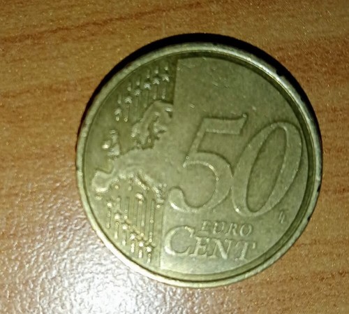 Moneta centesimi di euro - 50,