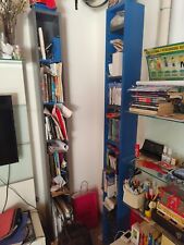 Homcom 833-135BN Mobiletto Colonna Libreria da Parete con Mensole in Legno -...