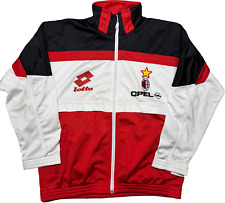 maglia calcio shirt Milan tracksuit 1995-96 track top LOTTO Baggio Jersey S