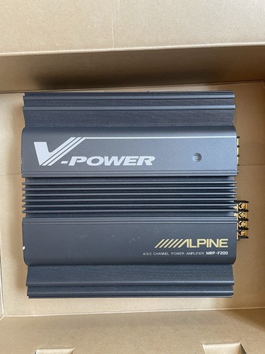 Alpine power mrp - alpine, mrp-f200