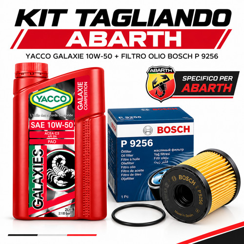 Kit tagliando abarth - tagliando, olio