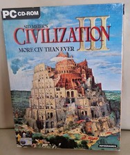 CIVILIZATION III Pc Cd Rom