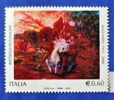 2012 ITALIA REPUBBLICA  singolo -ALIGI SASSU