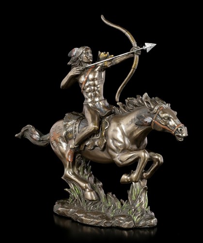 Statua indiano guerriero - -,