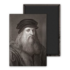 Leonard de Vinci-Magnet