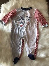 Tutina Intera In Cotone Neonato 2/6 Mesi