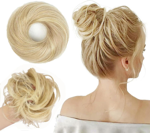 Chignon finto per capelli - finto,