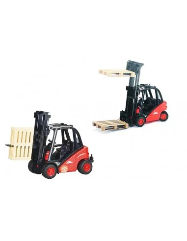 Muletto linde con pallet - con,