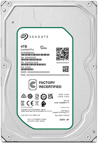 Seagate ironwolf pro sata - tb,