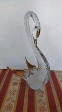 Grande Cigno Vetro Di Murano E