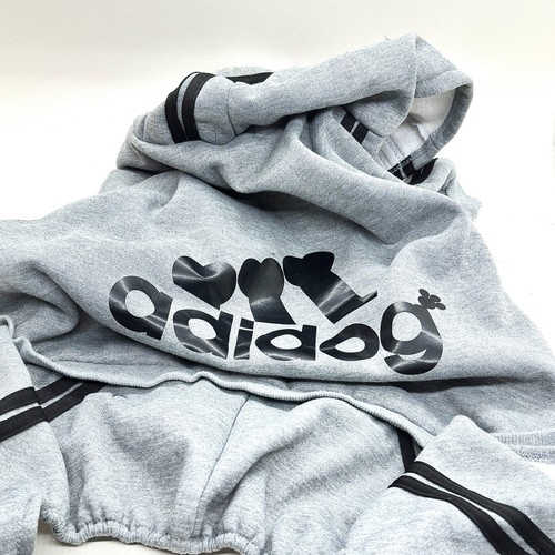 Adidog grigio cane felpa con - cane,