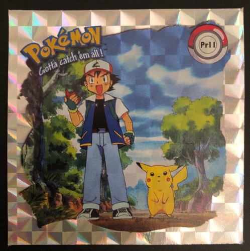 Carte pokémon pikachu ash - pokémon,