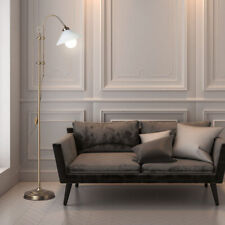 LED Lampada a Stelo Altezza Regolabile Vintage Retro Lettura Faretto Proiettori