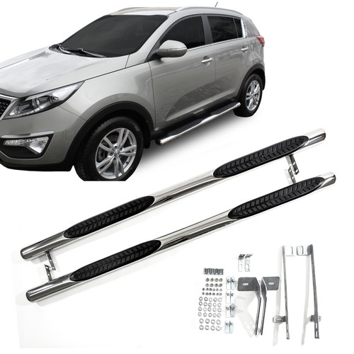 Barre laterali pedane inox - barre,