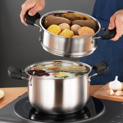 Zuppiera vaporiera acciaio 304 - zuppiera,