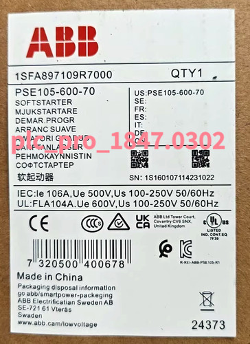 Pse105 600 1pzs avviatore - pse105-600-70,