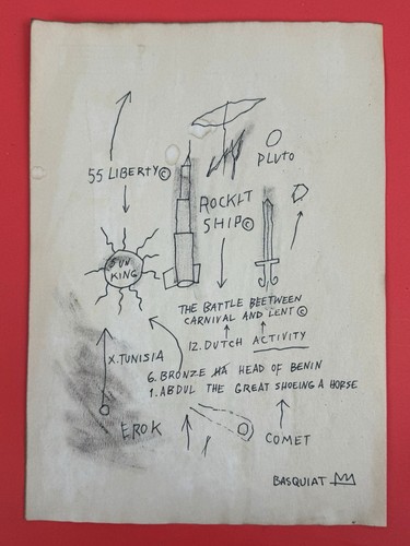 Jean michel basquiat fatto a - jean-michel,