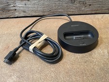 Sony Digital Media Port Cradle & Audio Dock per iPod iPhone (nero, TDM-iP50)