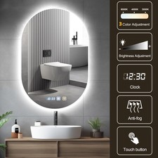 LED Badspiegel mit Beleuchtung