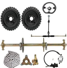 32" Rear Axle Kit Front
