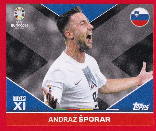 Adesivo topps uefa euro - uefa, 2024