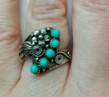 Anello Argento 925 Navajo