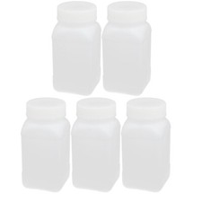 5Pcs 250ml HDPE Plastica Bocca