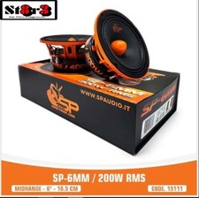 SP AUDIO SP6MM diffusore midrange 16,5cm 165 mm 6,5" sensibilità 98,1 db car SPL
