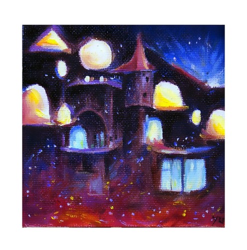 Quadro moderno dipinto - , mano