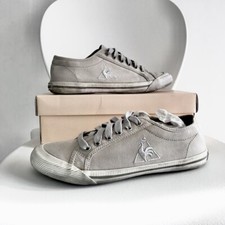 LE COQ SPORTIF SCARPE BASSE CASUAL TORTORA GALLO GRIGIO BEIGE 38