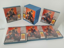 Cofanetto 5 Pellicole Super 8 mm Zorro Marchese di Navarra Colore Sonoro Film