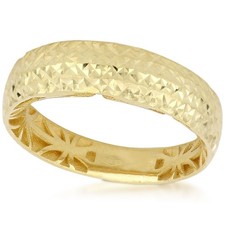 ANELLO FASCINE IN ORO GIALLO