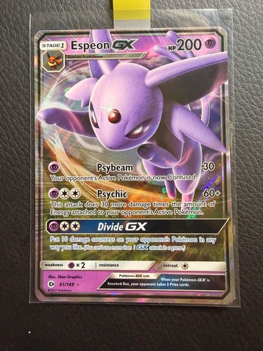 Pokemon tcg espeon 149 - espeon, gx