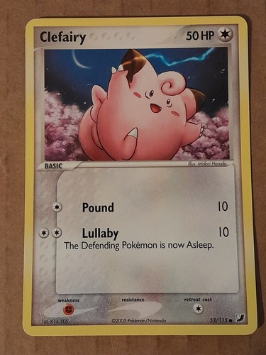 Pokemon clefairy 115 - clefairy, 53/115