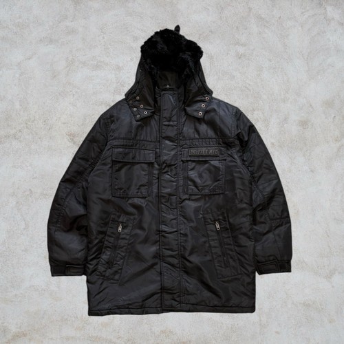 Giacca parka schott nyc nera - parka,