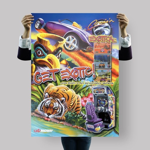 Poster arcade cruis - poster, cruis’n