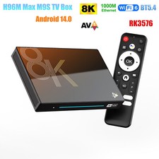 H96 Max M9S Android 14 TV Box