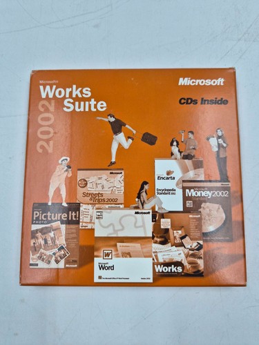 Microsoft works suite - works, cd