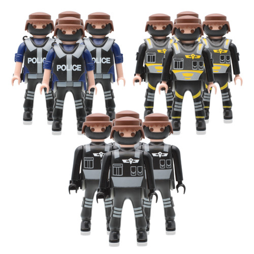 Playmobil personaggi polizia - playmobil,