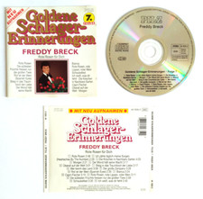 Cd Freddy Breck Rote Rosen Fur Dich Goldene Schlager Erinnerungen Germany (L18)